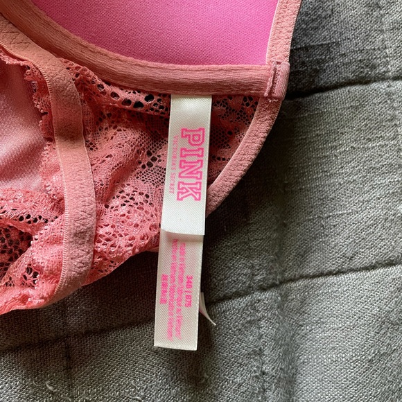 Pink Racerback Bra - Picture 3 of 4